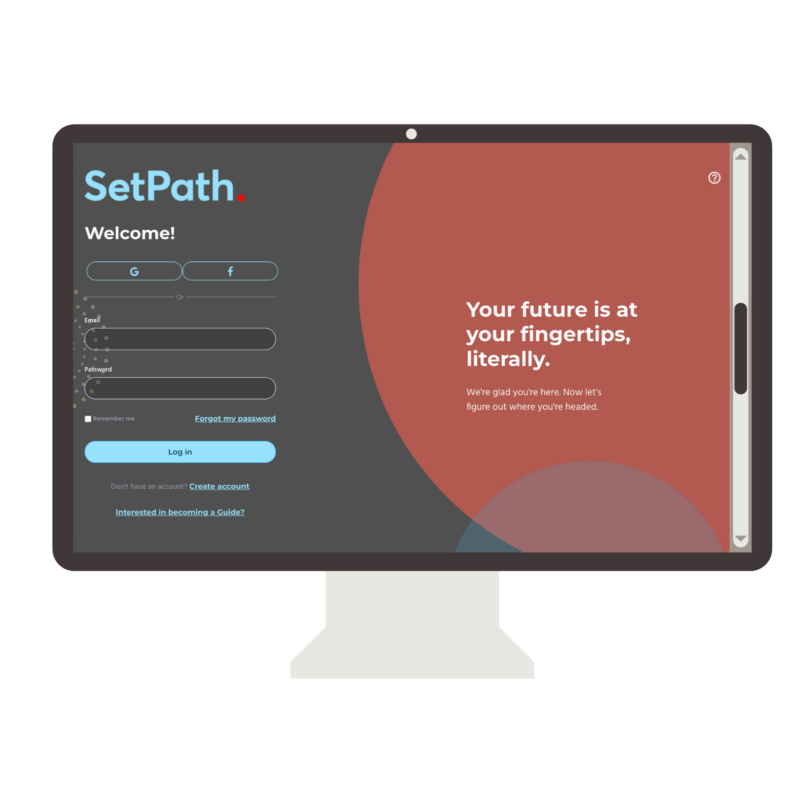 LogInGraphic Log in to SetPath